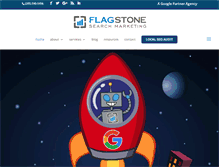 Tablet Screenshot of flagstonesearchmarketing.com
